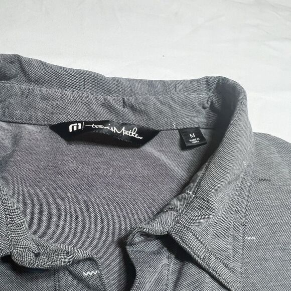 Travis Mathew Golf Short Sleeve Polo Shirt Size MeActive Wear Golfer Golfing Men - Picture 2 of 8